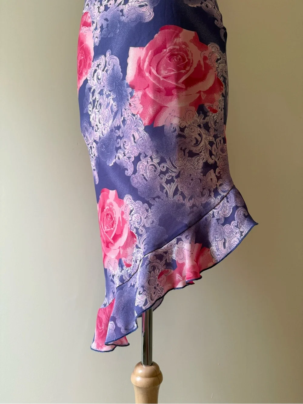 Vintage Fairweather Floral Slip Dress | Y2K Midi | Size 0 - Picture 4 of 7